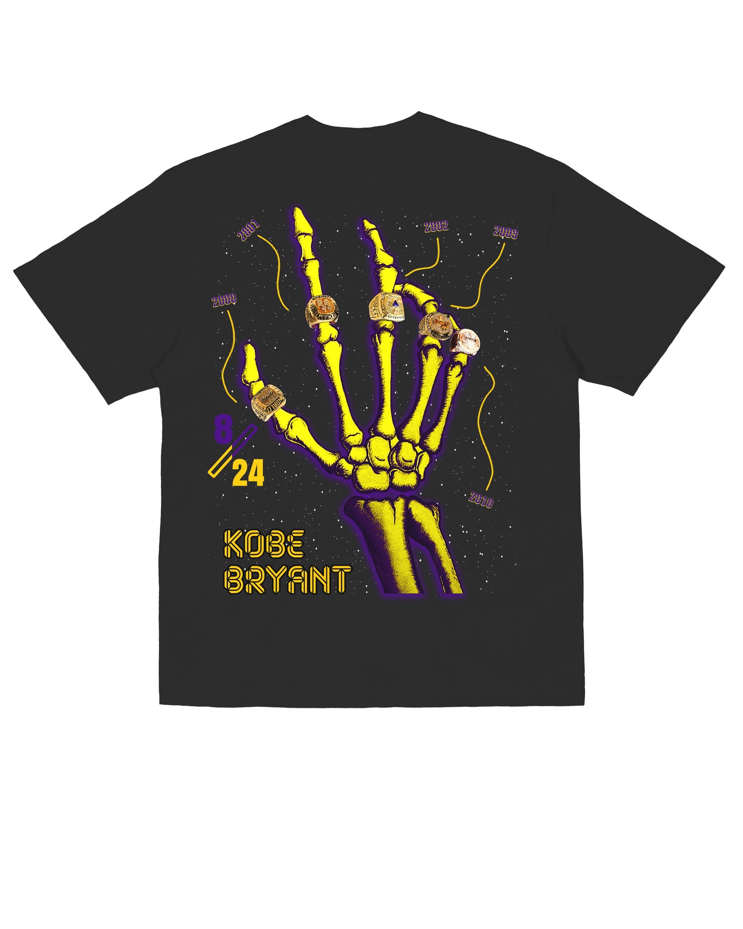 Sponsor Kobe Bryant 8/24 T Shirt in Black