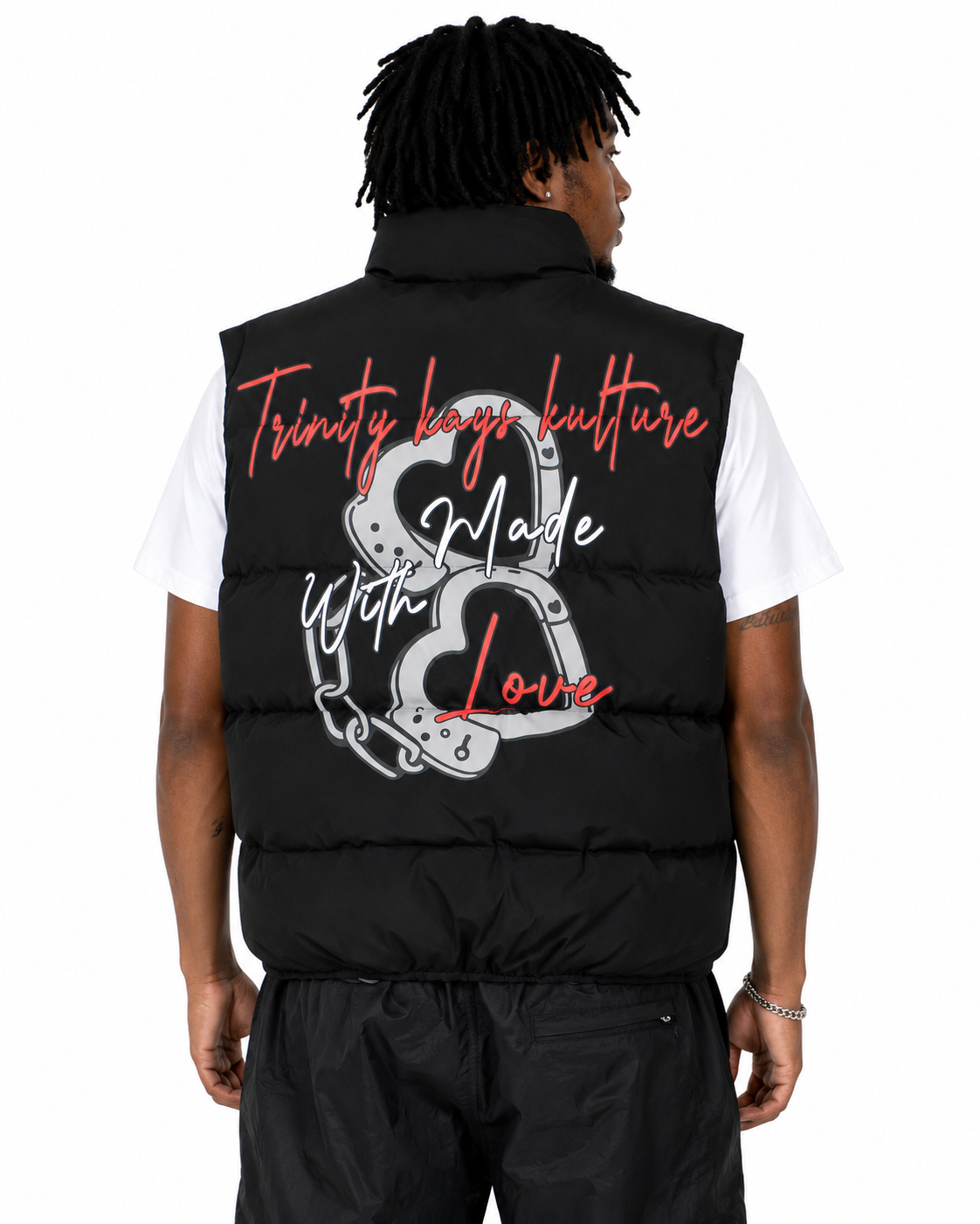Trinity Kays Kulture Made With Love Men's Puffer Vest
