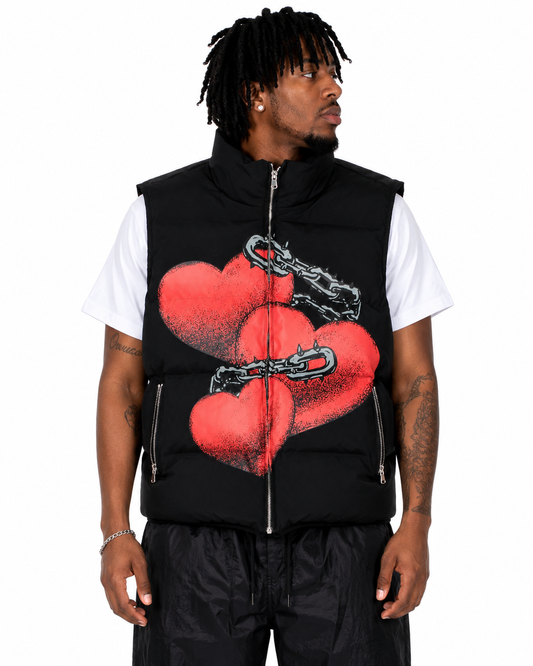 Trinity Kays Kulture Made With Love Men's Puffer Vest