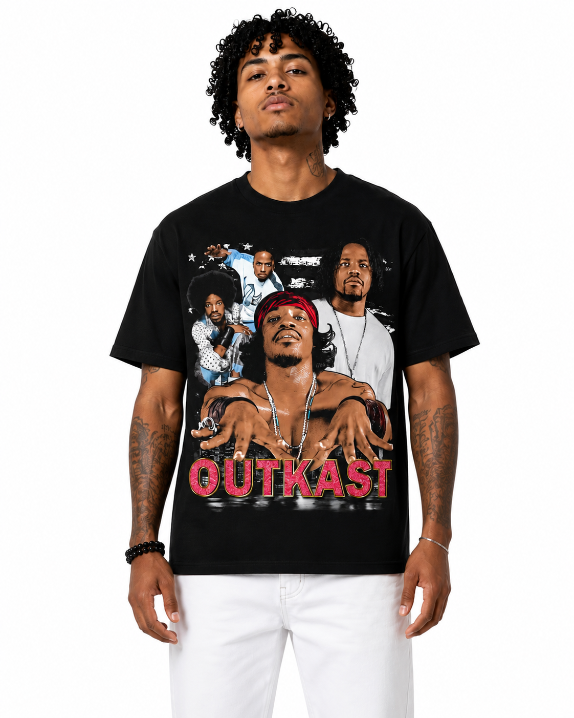 Sponsor Outkast Stankonia T Shirt in Black