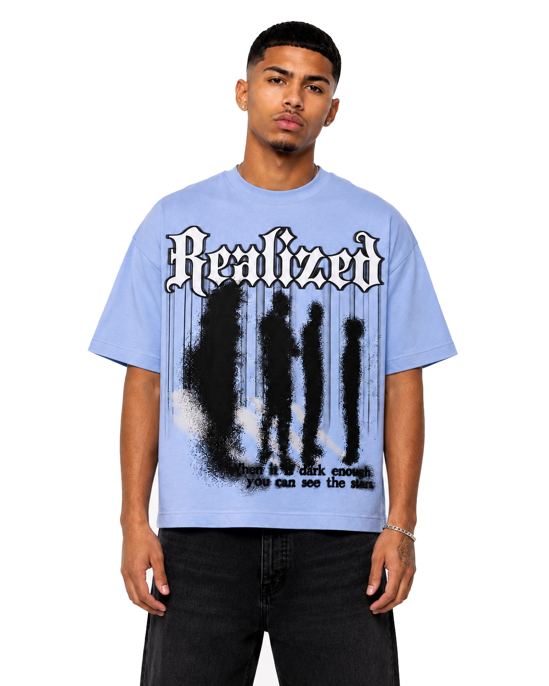 Sponsor Realized T Shirt in Sky Blue