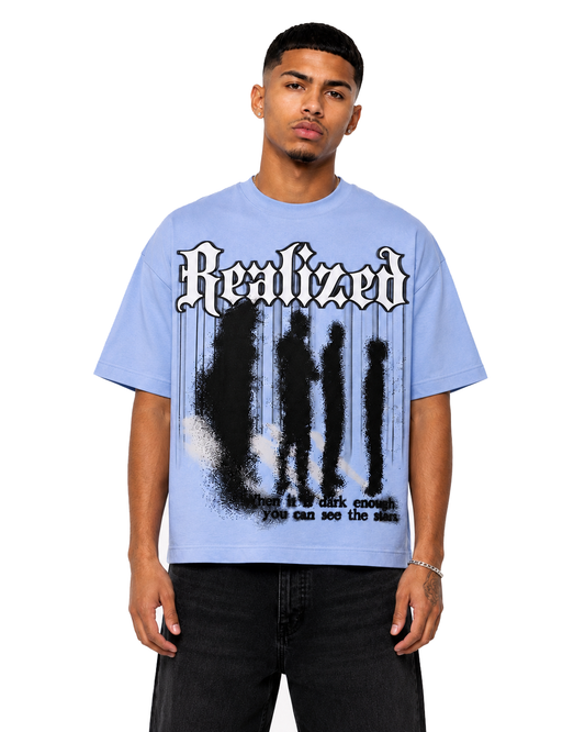 Sponsor Realized T Shirt in Sky Blue