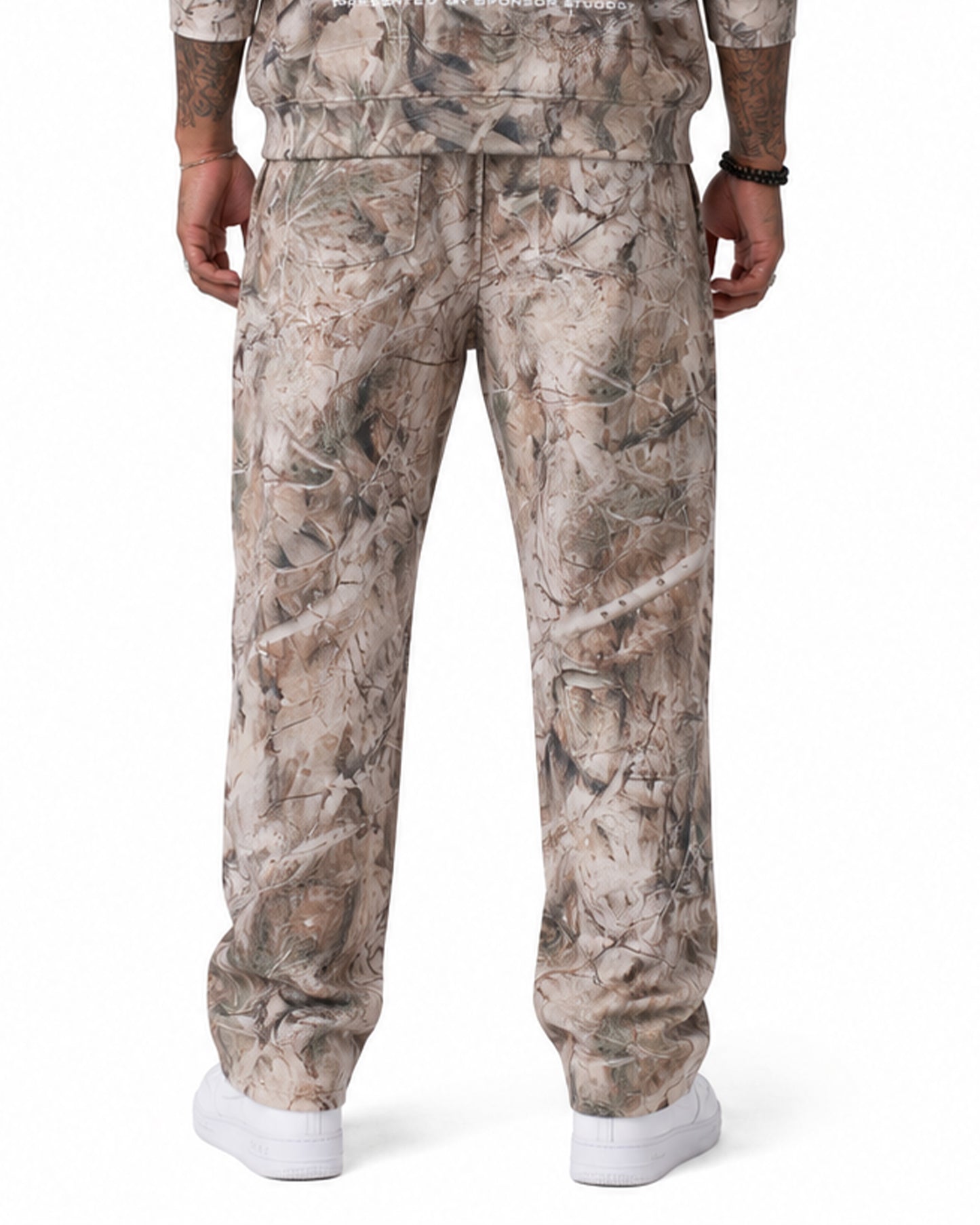 Sponsor Tree Camo Sweatpants in Grey Tree Camo