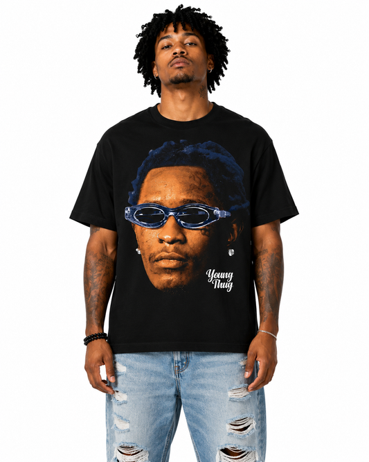 Sponsor Young Thug Thugger T Shirt in Black