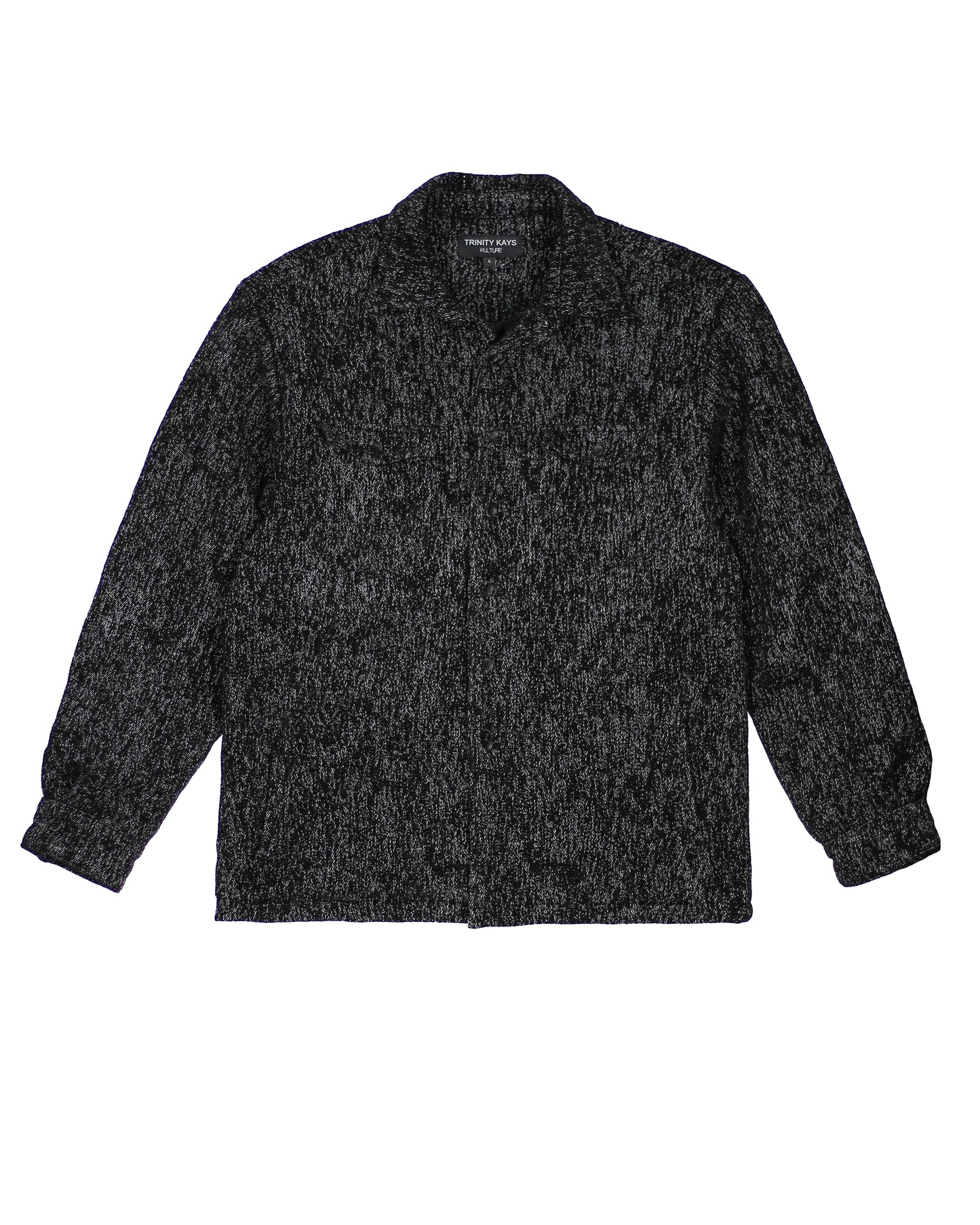 Trinity Kays Kulture Zimba Shirt Jacket, Black Galaxy