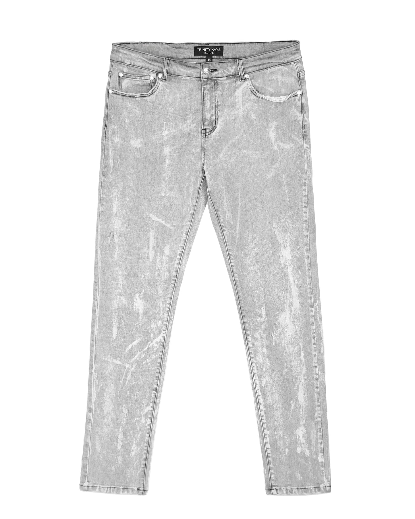 Trinity Kays Kulture Calabar Paint Men's Skinny Jeans