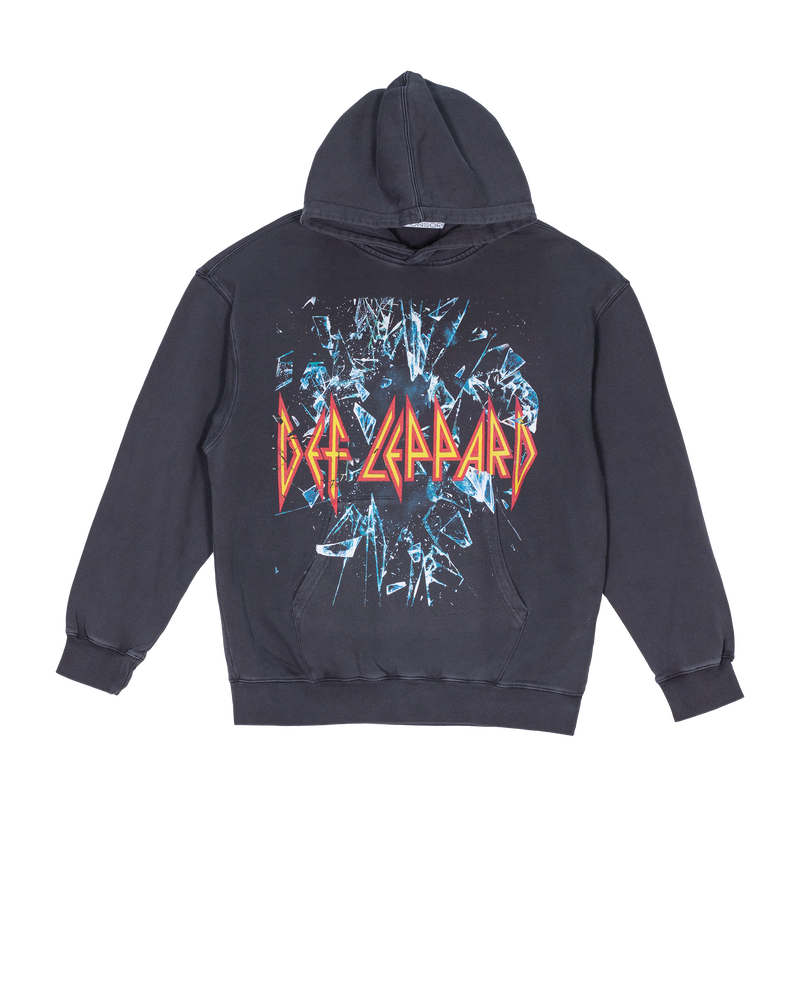 Def Leppard Shattered Glass French Terry Sweatshirt Hoodie