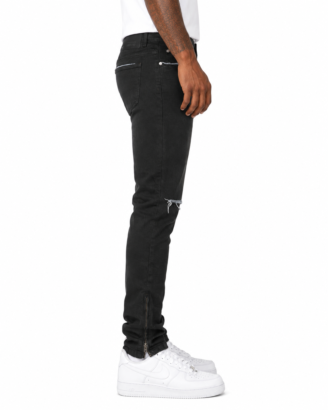 Trinity Kays Kulture Men's Dye Coat  Skinny Jeans