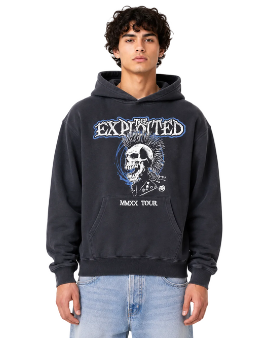 The Exploited MMXX Tour French Terry Sweatshirt Hoodie
