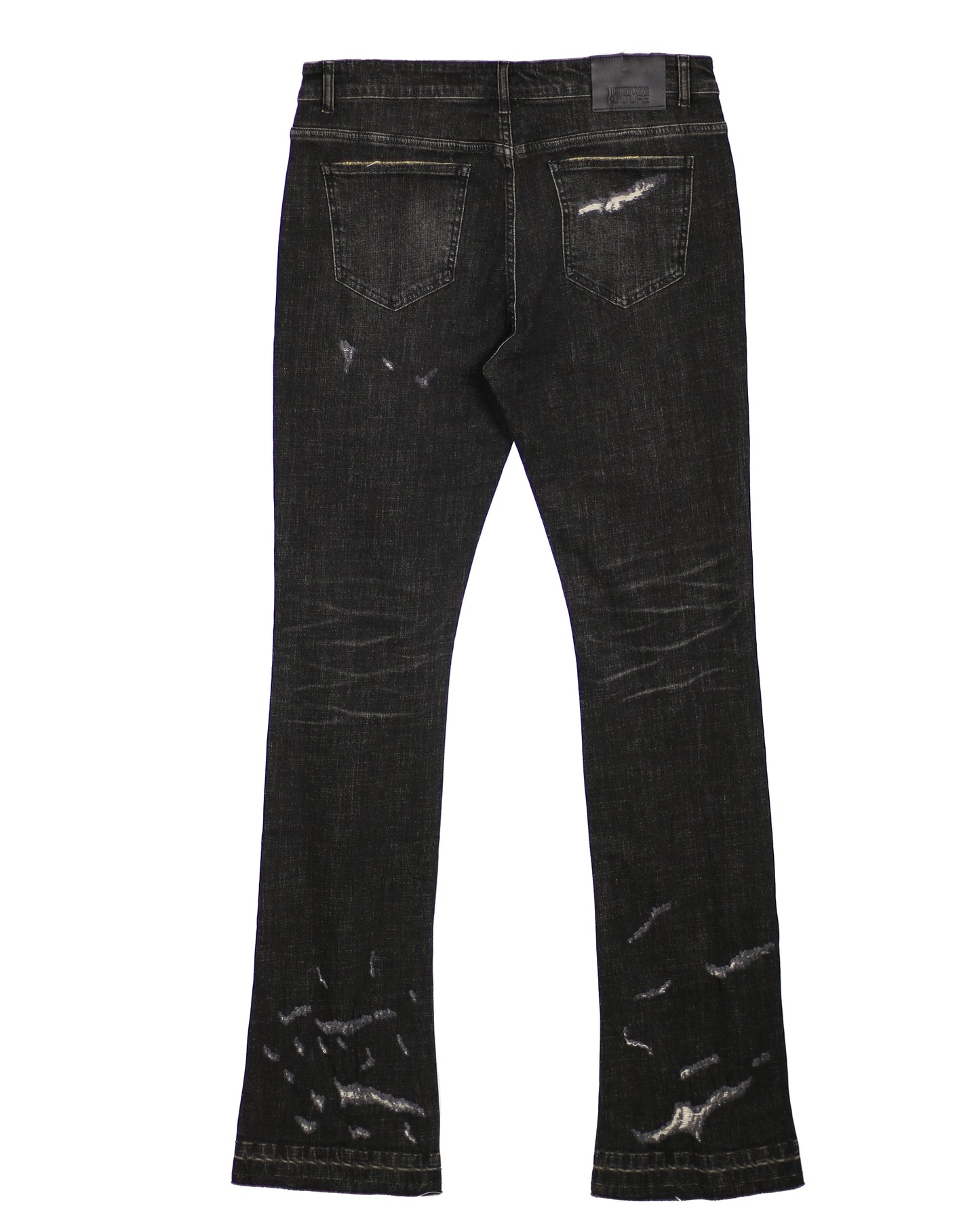 Trinity Kays Kulture Gitega Men's Flare Stacked Jeans