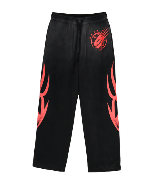 Sponsor Men's World's Sweatpants-Black/Red