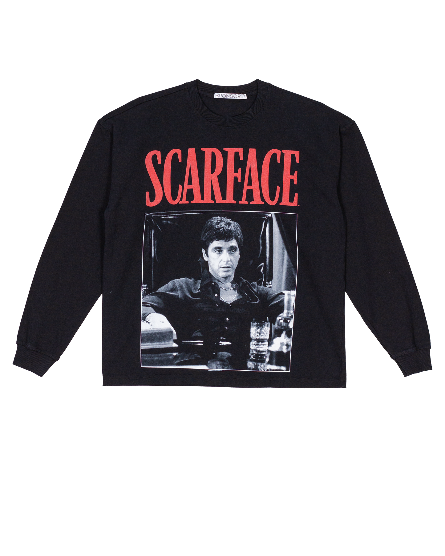 Scarface Office Heavyweight Long Sleeve T Shirt