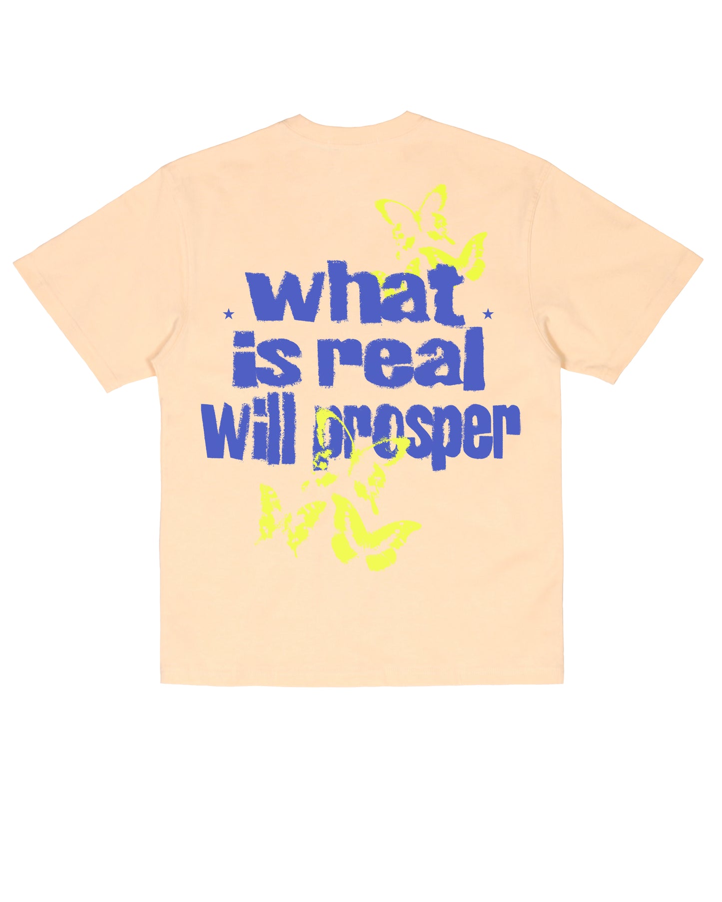 Sponsor XXXTentacion What Is Real T Shirt in Cream