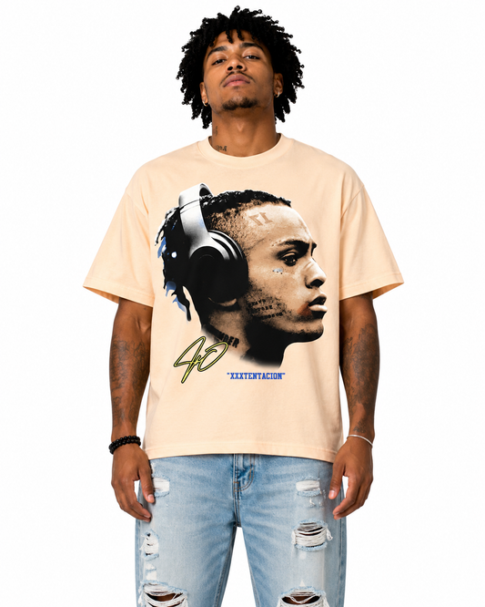 Sponsor XXXTentacion What Is Real T Shirt in Cream