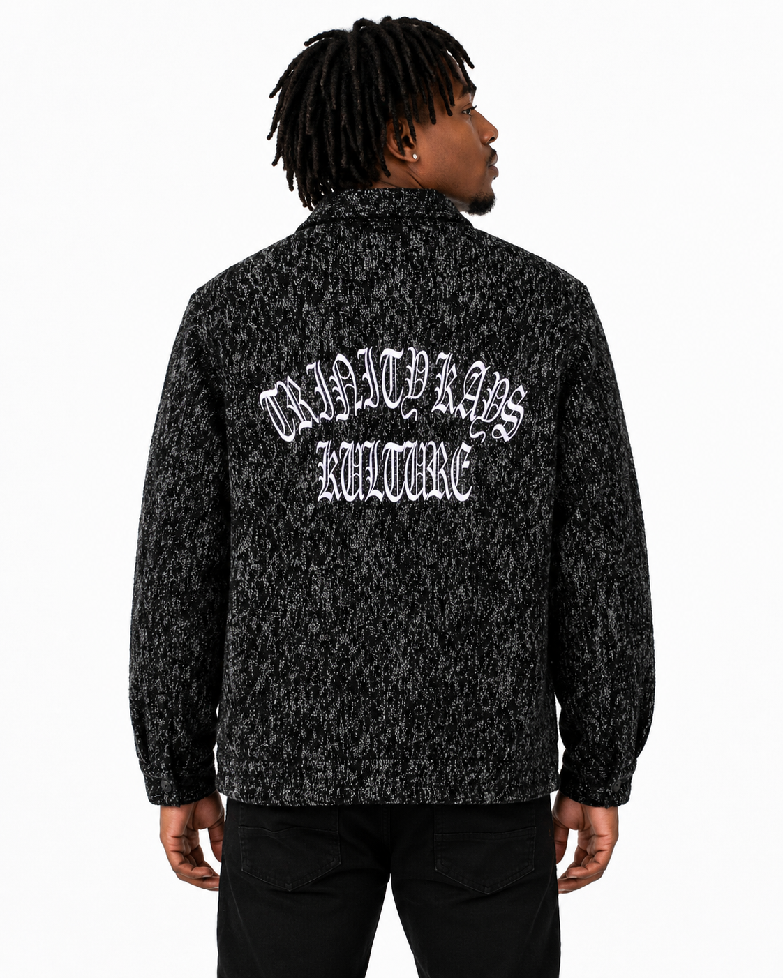 Trinity Kays Kulture Zimba Shirt Jacket, Black Galaxy