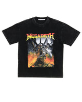 Megadeth Escape Heavyweight Vintage Washed T Shirt