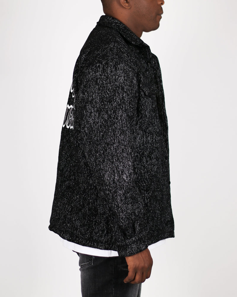 Trinity Kays Kulture Zimba Shirt Jacket, Black Galaxy