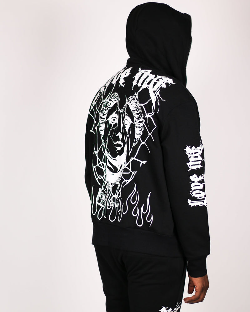 Trinity Kays Kulture Love Me To Death Zip Hoodie