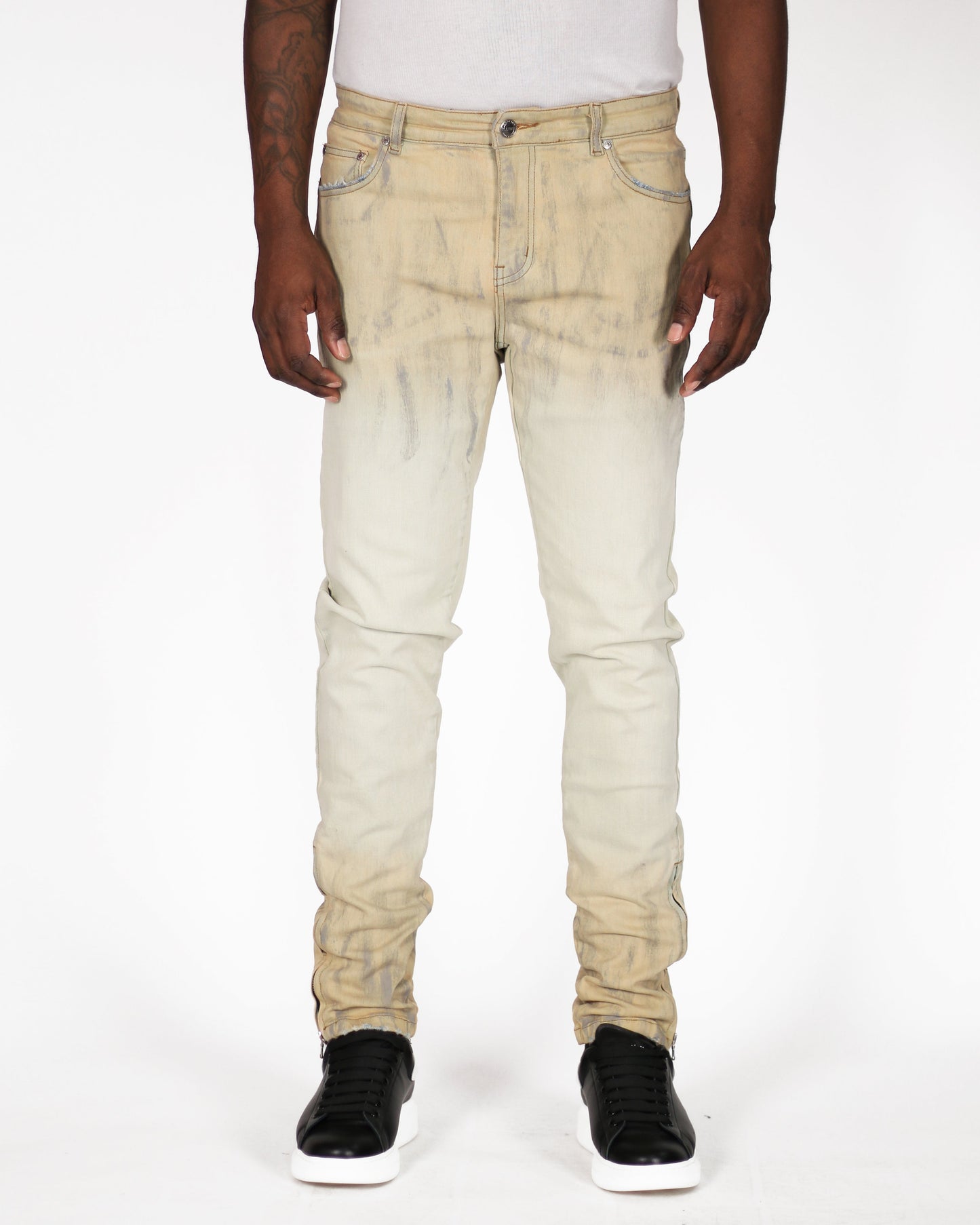 Trinity Kays Kulture Tunis Ombre Zipper Flare Jean