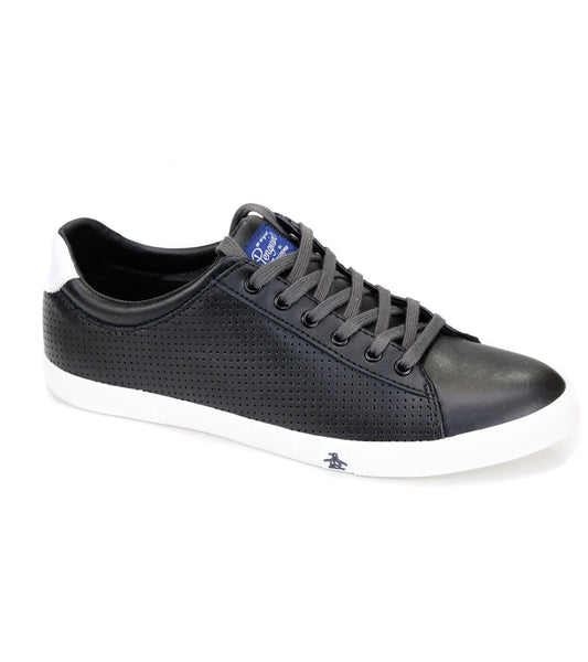 Original Penguin Men's Dan Leather Perforated Sneakers