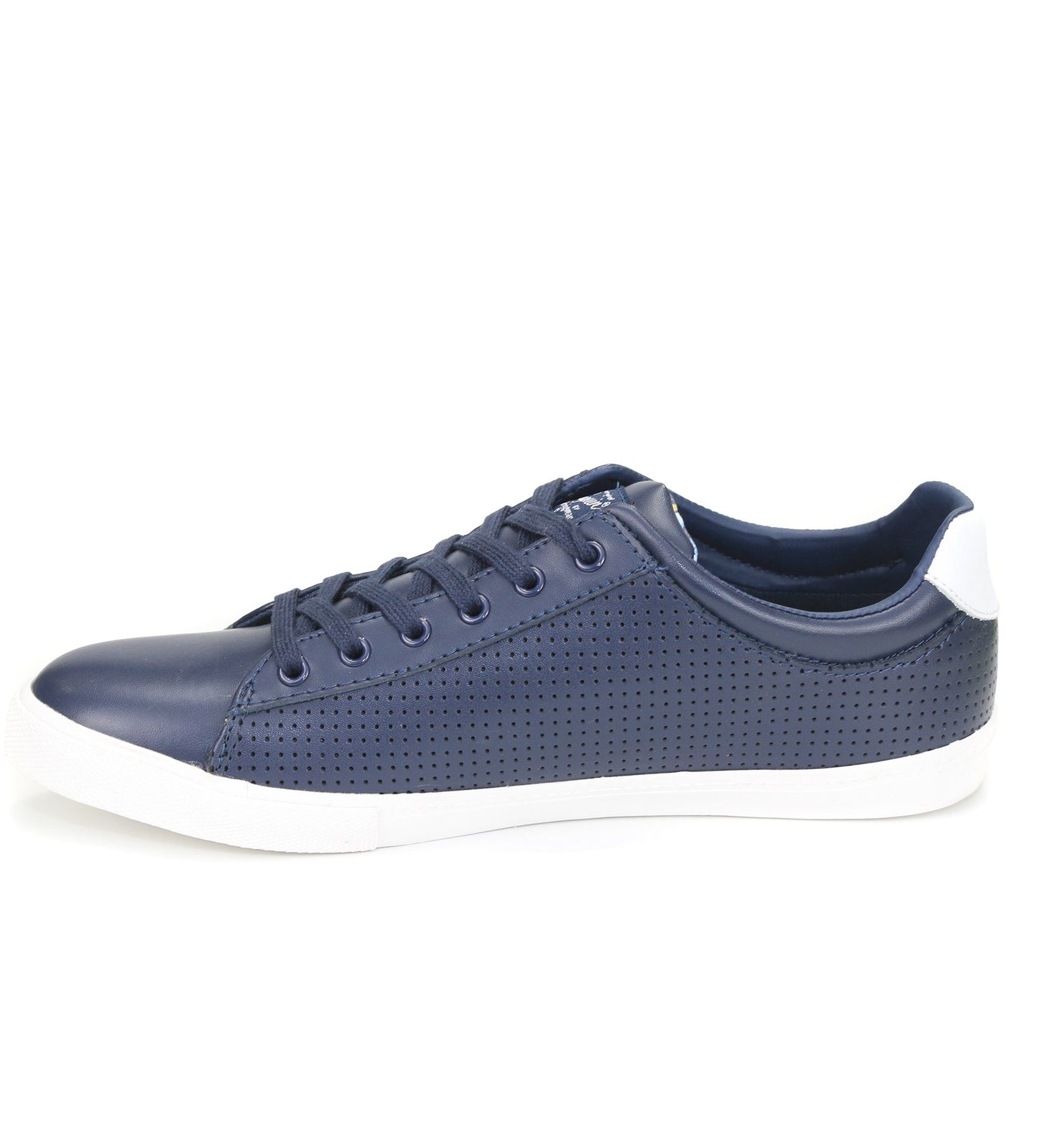 Original Penguin Men's Dan Leather Perforated Sneakers