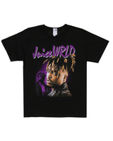 Juice Wrld Purple Print T Shirt