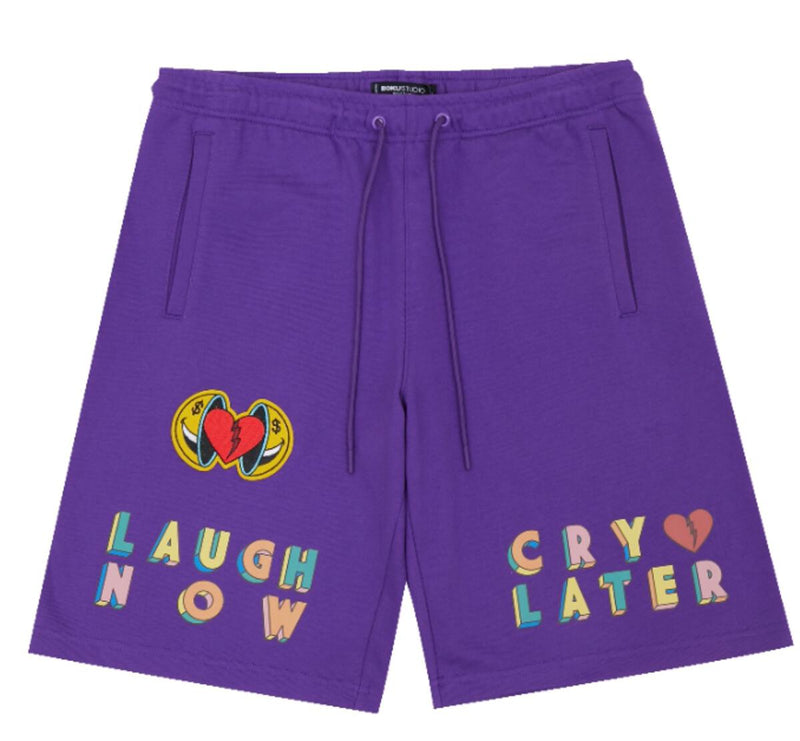 Roku Studio Men's Laugh Now Cry Later Sweatshorts